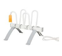 WENNEWU Shoe Drying Rack, Ultra Quiet Electric Boot Dryer, Floor-Standing Glove Dryer & Boot Warmer, for Shoes Gloves Hats Socks Ski Boots, Drying 2 or 4 Shoes Once,White,400 * 365 * 310mm