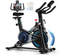 Wenoker Exercise bike, bike with app, silent home trainer, ergometer