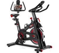 Wenoker Exercise Bike Indoor Cycling, Spin Bike Exercise Equipment for Home Gym Use with LCD Display & Tablet Holder Fitness Workout Cardio Training