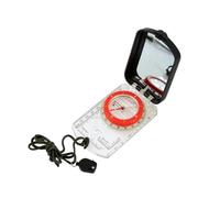 Wenoup Card-Type Navigation Compass Accurate Baseplate Compass with Ruler Markings Easy to Use Navigational Tool for Trekking