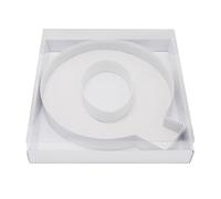 WENPACK 30.5cm Fillable Cardboard Letter Shaped Box Clear Cover Sweets Charcuterie Grazing Packaging (Q)