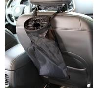 WENPANGPANG Car Bin for VW Caddy Maxi 5 (V) SB I 2020-2024 2025, Rubbish Bag Vehicle Litter Can Hanging Waste Basket Auto Seat Back Storage Tidy Pouch Interior Accessories Black