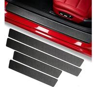 WENPANGPANG Car Door Sill Protector for Range Rover Vogue L405 2013-2021, Carbon Fibre Entry Guard Scuff Plate Sticker Scratch Paint Protection Film Threshold Cover Trim