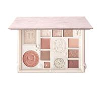 Wenrny 12 Color Eyeshadow Palette with Lace Box,Warm Tone Eyeshadow Palette,Long Lasting Blendable Shimmer and Matte Nudes Shades Eye Makeup Palette,All In 1 Makeup Blush Highlighter