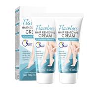 Wenrny 2 Pcs Hair Removal Cream for Women,Painless Flawless Women Body Depilatory Cream for Underarms,Private Parts,Legs,Arms and Bikini,Gentle Female Hair Removal Lotion,200g (100g, Cucum)