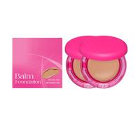 Wenrny Balm Foundation,2 Pcs Tinted Moisture Foundation Balm for Concealer,Hydrating,Blur Fine Lines and Pores,Smooth Texture and For All Skin Types,Women Facial Makeup Serum,20g (Middle)