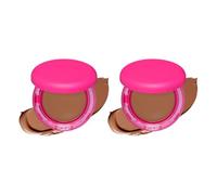 Wenrny Balm Foundation,2 Pcs Tinted Moisture Foundation Balm for Concealer,Hydrating,Blur Fine Lines and Pores,Smooth Texture and For All Skin Types,Women Facial Makeup Serum,20g (High)