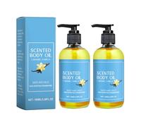 Wenrny Caramel Vanilla Body Oil,Caramel Flavored Massage Oil for Women and Men,Vanilla Caramel Body Lotion-Moisturizing,Smoothing and Improving Skin,Fragrance Body Moisturizing Oil,2 Pack