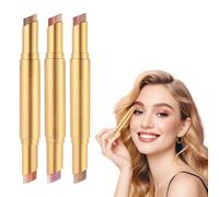 Wenrny Double-ended 6 Colors Gradient Eyeshadow Sticks,Shimmer & Blendable | 3 Pcs Portable Glitter 3-in-1 Gradient Eye Shadow Pens for Women's Daily Look,Long Lasting & Transfer-proof,Eye Makeup Pens