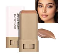 Wenrny Foundation Sticks-Beauty Balm Serum Boosted Skin Tint,2 Pcs 3 In 1 Solid Tinted Moisturizing Serum Foundation Face Stick-Hydrating,Concealer,Natural Gloss,Women Face Makeup Sticks (#06)