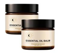 Wenrny Frankincense Essential Oil Balm for Muscle/Joint Soothing/Relief,2 Pcs Joint Rub Balms with Olive Oil and Vitamin E,Frankincense Oil Massage Balm for Men & Women,30ml,Travel Size