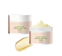 Wenrny Glow Velvet Priming Moisture Cream,2 Pcs Pore Blurring and Makeup Gripping Primer for Pore Minimizer,Hydrating,Smoothing and for All Skin Types,Long-Lasting Velvety Finish Face Primer,50 ml
