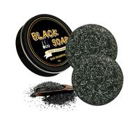 Wenrny Gray Hair Reverse Shampoo Bar,2 Pack Unisex Black Soap For Hairs Darkening,Women Men Black Hair Soaps-Deep Cleansing,PH Balanced and Nourishing,Darkening Soaps for Gray Hair Beard,50g