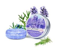 Wenrny Lavender Shampoo Bar for Women Men,Lavender Scent Handmade Solid Shampoo Bar for Deep Cleansing,Nourishing Hair Roots,Scalp and Dryness,Travel Size,60g