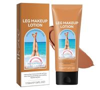 Wenrny Leg Vein Cover up Makeup,Waterproof No Transfer Leg and Body Concealer for Scars,Tattoo and Blemishes,Moisturizing,Even skin and Long-lasting Legs Makeup for All Skin Tones,118ml (Brown)