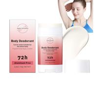 Wenrny Men Women Deodorant Stick,Aluminum Free Whole Body Deodorant For Women & Men,Unisex 72 Hours Odor Protection Natural Solid Deodorant,Men's Deodorant,Women's Deodorant Stick (75g, Rose)