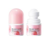Wenrny Roll On Sakura Collagen Deodorant for Women 2 Pack, Long Lasting Floral Cherry Blossom Deodorant with Collagen Infusion, Fast Absorbing Underarm Deodorant for All Day Freshness and Skin Care