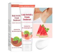 Wenrny Whole Body Deodorant Cream for Women,85g Aluminum Free Deodorant Lotion,72 Hour Odor Control Invisible Cream Deodorant,Refreshing Fruit Scents Deodorant for Men Women (Watermelon)