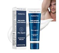 Wenrny Whole Body Deodorant For Men,85g Male Body Invisible Cream Deodorant,72 Hour All Over Odor Control,Aluminum Free,Baking Soda Free,Men Full Body Deodorant,Total Body Deodorant Cream (Oceanic)