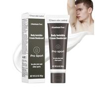 Wenrny Whole Body Deodorant For Men,85g Male Body Invisible Cream Deodorant,72 Hour All Over Odor Control,Aluminum Free,Baking Soda Free,Men Full Body Deodorant,Total Body Deodorant Cream (Woody)