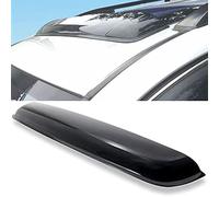 Wensdy 43inch 1100mm Universal Sun Roof Wind Deflector, 1pcs Dark Smoke Auto Moon Sunroof Window Visor with Double Side Tape RN110