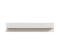 Wensley Wall Shelf in Light Grey and Oak