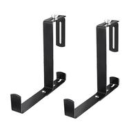 Wensmy 2Pcs Adjustable Railing Hook Window Box Brackets for Patio Garden Fence Balcony Heavy Duty Fence Hooks for Pool Equipment Fence Hanger for Hanging Pool Tool