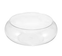Wensmy Clear Fish Bowl Vase Wide Mouth Flower Vase Round Terrarium Globe Fish Bowl Shape Glass Hydroponic Planter Floral Container Bubble Bowl Hydroponic Planter Fish Tank Aquarium Bowl