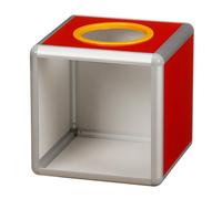 Wensmy Foldable Acrylic Donation Ballot Box - Transparent Lucky Draw Box With Detachable Prize Catching Design for Fundraising and Lottery