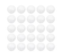 Wensmy Polystyrene Foam Balls White Craft Balls Solid Sphere Foam Balls Modeling Round Balls for DIY Arts School Projects Wedding Decorations (100Pcs 4cm)