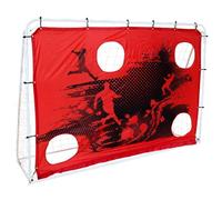 Wensum 3-In-1 Target Shoot Sturdy Steel Frame Football Goal & Net