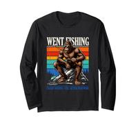 Went Fishing Caught Nothing Still Better Than Work Sasquatch Long Sleeve T-Shirt