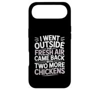 Went Outside Came Back With Chickens Backyard Chicken Fun Case for iPhone Air