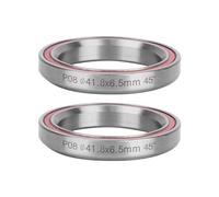 WenTigDY 2PCS 41.8MM Heavy Duty Bicycle Headset, Headse Bearing,Replacement Bearings Headset Bearings, Sealed Headset Bearings with Sealing Rubber Ring for Road Bike