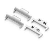 Wentokye Quick Release 12mm watch band Adapters Compatible with Tissot PRX Powermatic 80 40mm Watch strap accessories link header, silver
