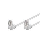 1 pcs x Goobay - 96061 - Patch cord, F/UTP, 5e, stranded, CCA, PVC, white, 500mm