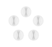 Wentronic Cable Guide - White (Pack of 5) 1 x set of 5