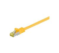 1 pcs x Goobay - 91629 - Patch cord, S/FTP, 6a, stranded, Cu, LSZH, yellow, 7.5m