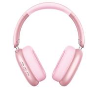 Wentronic Y01 Noise Cancelling Headphones, Wireless Over-Ear Headphones, Bluetooth 5.3, Hi-Res Sound, 48H Playback, Foldable with Microphone for iOS/Android/PC - Rose