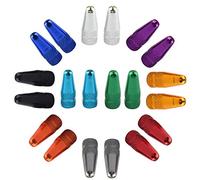 WENTS 20 PCs Bicycle Presta Valve Cap, Dust Caps for Bikes,Anodized Valve Caps,French Style Bicycle Bike Tire Caps Dust Covers, Multi Color