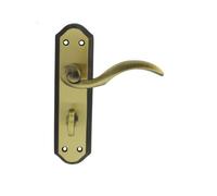 Wentworth Lever ON Backplate - Bathroom 57MM C/C