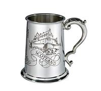 Wentworth Pewter - 1 Pint Scotland Pewter Tankard, Beer Mug