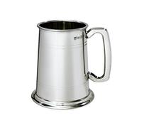 Wentworth Pewter - Double Lined 1 Pint Heavy Pewter Tankard (Heavy Polished 1 Pint)