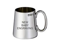 Wentworth Pewter - Heavy Quarter Pint Imperial Mug - Mini Pewter Tankard Keepsake - Baby or Christening Gift - Traditional British Design - Engraving Available (with Engraving)