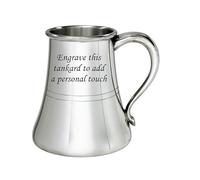 Wentworth Pewter - Ships 1 Pint Pewter Tankard - Classic Nautical Beer Mug Inspired by Maritime Tradition - a Gift for Sailors, Weddings - Engraving Available (with Engraving)