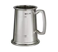Wentworth Pewter - "X Range Extra Heavy 1 Pint Double Lined Suffolk Tankard, Beer Mug (1 Pint)