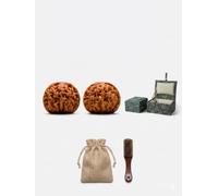 Wenwan Walnuts -Zen-Inspired Gift To Help Relieve Stress And Relax Through Meditation. Comes Box, Cleaning Brush, Storage Bag. A Perfect Way Soothe Anxiety (36mm)