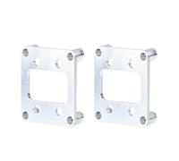 wenwendianzi 2Pcs Precision CNC Aluminum Y Gantry Spacer For 3D Printer VzBoT MGN12/12H/9C(Blue)