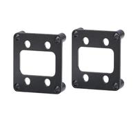 wenwendianzi 2Pcs Precision CNC Aluminum Y Gantry Spacer For 3D Printer VzBoT MGN12/12H/9C(Green)
