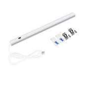 wenwendianzi 30/40/50cm Aluminium Profile USB LED Bar Light Strip 5V Hand Scan Motion Sensor Kitchen Lamp Bathroom Bedroom Cabinet Lighting(50cm,White)